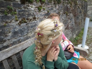 Baili's fairy hair, courtesy of Izzy and Livia  