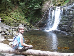 Me at the waterfall! 