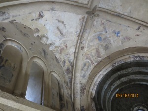 Frescos in the chapel 