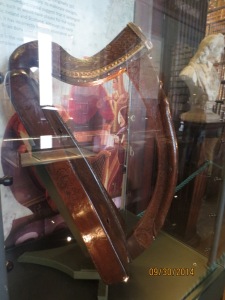 Oldest Irish harp in Ireland